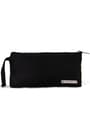 Rakerplus Black 21x10 cm Zippered Gabardine Fabric Pencil Case