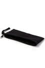 Rakerplus Black 21x10 cm Zippered Gabardine Fabric Pencil Case