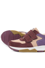 Rakerplus Hakiki Deri Bordo Pembe Kız Çocuk Cırtlı Sneakers Spor Ayakkabı