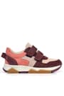 Rakerplus Hakiki Deri Pudra Bordo Çocuk Sneakers Spor Ayakkabı