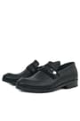 Rakerplus Loafer Genuine Leather Black Classic Boys' Shoes 3041-S1-DERI.36
