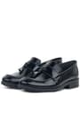 Rakerplus Loafer Black Patient Leather Classic Shoes For Boys 3040-SR.26
