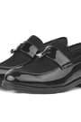 Rakerplus Black Patent Leather Classical Loafer Kids Boys Shoes 3045-SRN.31