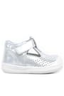 Rakerplus Shaun Genuine Leather White Shiny Sandals For Babies R620-BSS.19