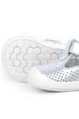Rakerplus Shaun Genuine Leather White Shiny Sandals For Babies R620-BSS.19