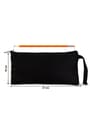 Rakerplus Siyah 21x10 cm Fermuarlı Gabardin Kumaş Kalemlik RC-0004-S