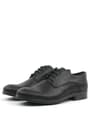 Rakerplus Black Matte Lace up Oxford Kids School Shoes 3020-SM-B.26