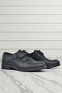 Rakerplus Black Matte Velcro Oxford Children's School Shoes 3020-SM-C.26