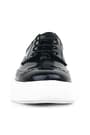 Rakerplus Black Patient Leather White Sole Classic Shoes For Boys 3074-SR-B.26