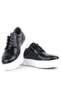 Rakerplus Black Patient Leather White Sole Classic Shoes For Boys 3074-SR-B.26