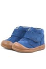 Rakerplus Yoohoo Genuine Leather Navy Blue Unisex Baby Boots R400-L.19