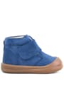 Rakerplus Yoohoo Genuine Leather Navy Blue Unisex Baby Boots R400-L.19