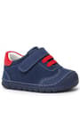 Anatomic Navyblue Boy's Genuine Leather Baby Shoes First Step
