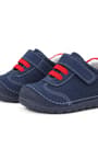 Anatomic Navyblue Boy's Genuine Leather Baby Shoes First Step