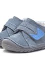 New Season Genuine Leather Baby Boy Shoes Anatomic Gray
