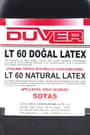 Duver LT 60 Profesyonel Su Bazlı Doğal Latex Yapıştırıcı