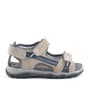 Hakiki Deri Kum Rengi Cırtlı Erkek Çocuk Outdoor Sandalet