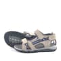 Hakiki Deri Kum Rengi Cırtlı Erkek Çocuk Outdoor Sandalet