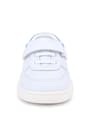 Rakerplus Bob Hakiki Deri Beyaz Nubuk Mavi Cırtlı Bebek Sneaker Ayakkabı