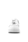 Rakerplus Hakiki Deri Beyaz Bağcıklı Fermuarlı Çocuk Sneaker Ayakkabı