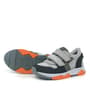 Rakerplus Hakiki Deri Gri Siyah Çocuk Sneakers Spor Ayakkabı