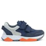 Rakerplus Hakiki Deri Lacivert Gri Çocuk Sneakers Spor Ayakkabı