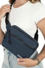 Rakerplus Lacivert Unisex Minimal 21x15x5 cm Bel ve Göğüs Çantası