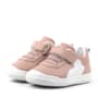 RAKERPLUS PUP HAKİKİ DERİ PEMBE CIRTLI LASTİKLİ BEBEK SNEAKER