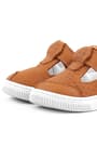 Rakerplus Bheem Hakiki Deri Turuncu Cırtlı Bebek Sneaker Sandalet