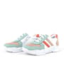 Rakerplus Hakiki Deri Yeşil Pembe Kız Çocuk Sneakers Ayakkabı