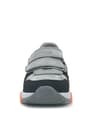 Rakerplus Hakiki Deri Gri Siyah Çocuk Sneakers Spor Ayakkabı