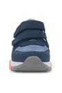 Rakerplus Hakiki Deri Lacivert Taba Çocuk Sneakers Spor Ayakkabı