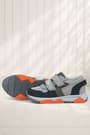 Rakerplus Hakiki Deri Gri Siyah Çocuk Sneakers Spor Ayakkabı