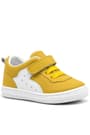 Rakerplus Pup Hakiki Deri Sarı Cırtlı Lastikli Bebek Sneaker
