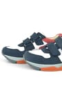 Rakerplus Hakiki Deri Lacivert Çocuk Sneakers Spor Ayakkabı