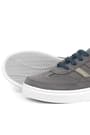 Rakerplus Gri Hakiki Deri Bağcıklı Erkek Çocuk Sneaker Ayakkabı
