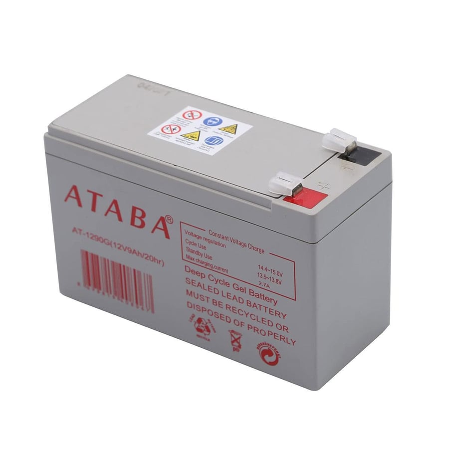 Ataba 12V 9Ah Bakımsız Jel Akü