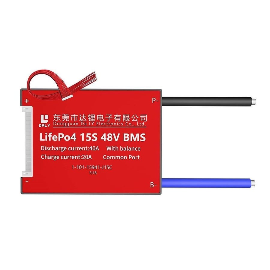 Daly BMS 15S 40A 48V LifeP04 Kontrol Devresi