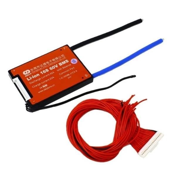 DALY BMS 16S 40A  LI-ION KONTROL DEVRESİ