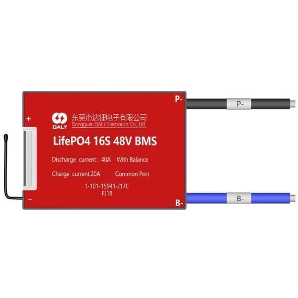 DALY BMS 16S 40A  LIFEPO4 KONTROL DEVRESİ