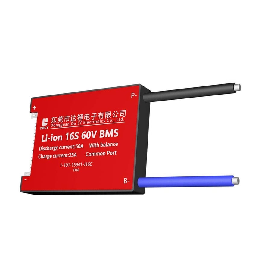Daly BMS 16S 50A 60V Li-ion Kontrol Devresi