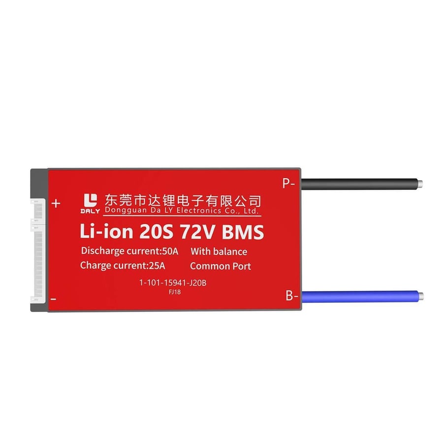 Daly BMS 20S 50A 72V  Li-ion Kontrol Devresi