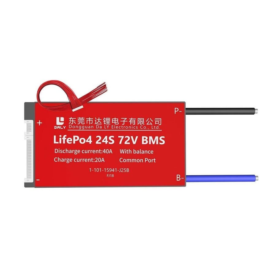 Daly BMS 24S 40A 72V LifeP04 Kontrol Devresi