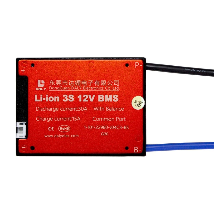 Daly BMS 3S 30A 12V Li-ion Kontrol Devresi