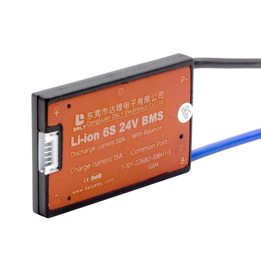 Daly BMS 6S 30A 24V Li-ion Kontrol Devresi