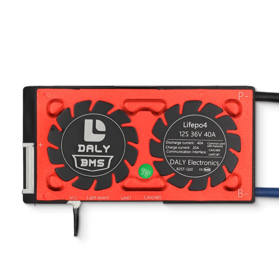 DALY SMART BMS 12S 40A LiFePO4 KONTROL DEVRESİ
