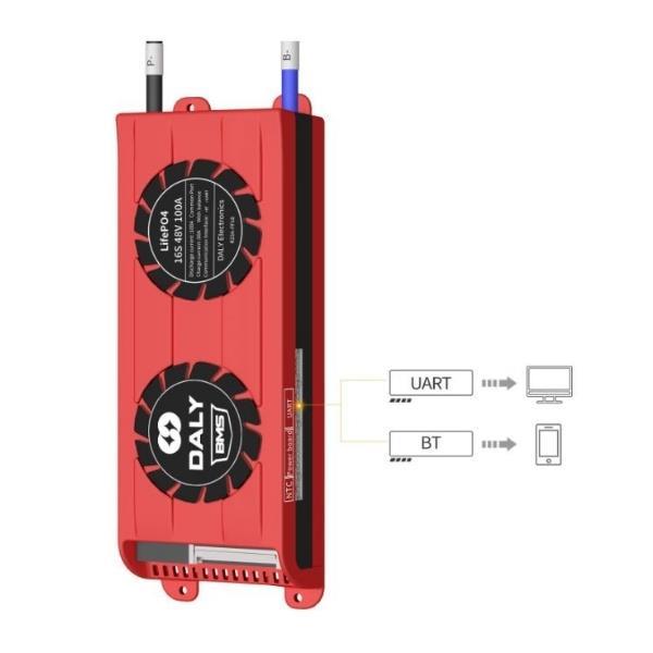DALY SMART BMS 16S 100A LIFEPO4 KONTROL DEVRESİ