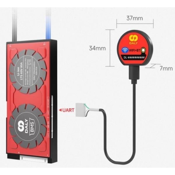 DALY WI-FI MODULE (UART) FOR SMART BMS