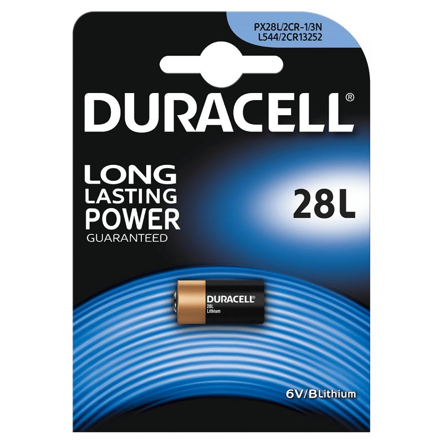 Duracell 28L 6V Lityum Tekli Paket Pil