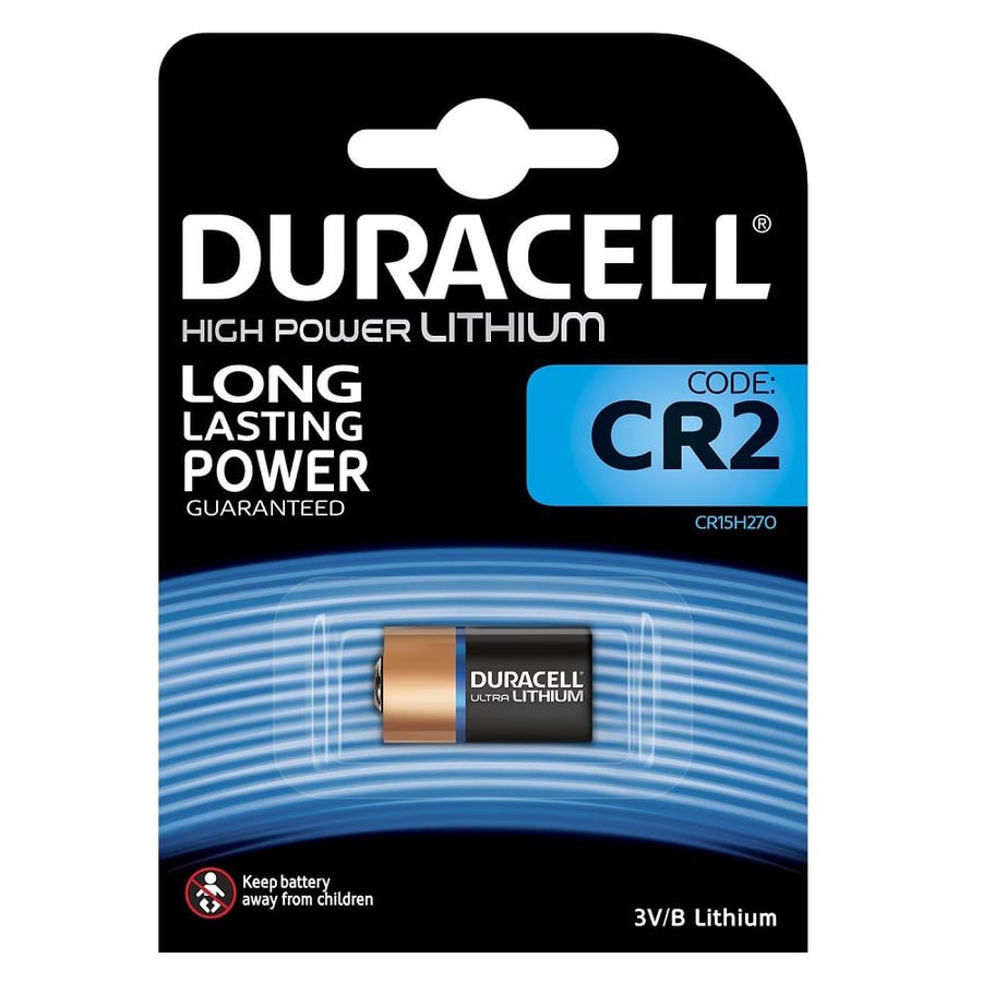 Duracell CR2 3V Lityum Tekli Paket Pil